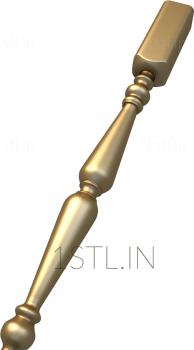 Balusters (BL_0037) 3D model for CNC machine